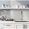 Apollo Tile White Sparkle 2X8 Subway 4.83 sq.ft 11.8 in. x11.8 in. Glass Mosaic Tile, 5PK APLC9905EC18 - alternate 3